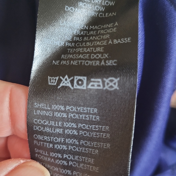 Anthropologie BHLDN Maxi Dress.  Navy Blue - Picture 7 of 7